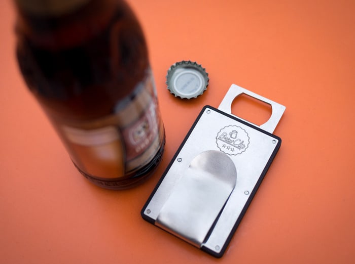 Brew Clip Bottle Opener Money Clip