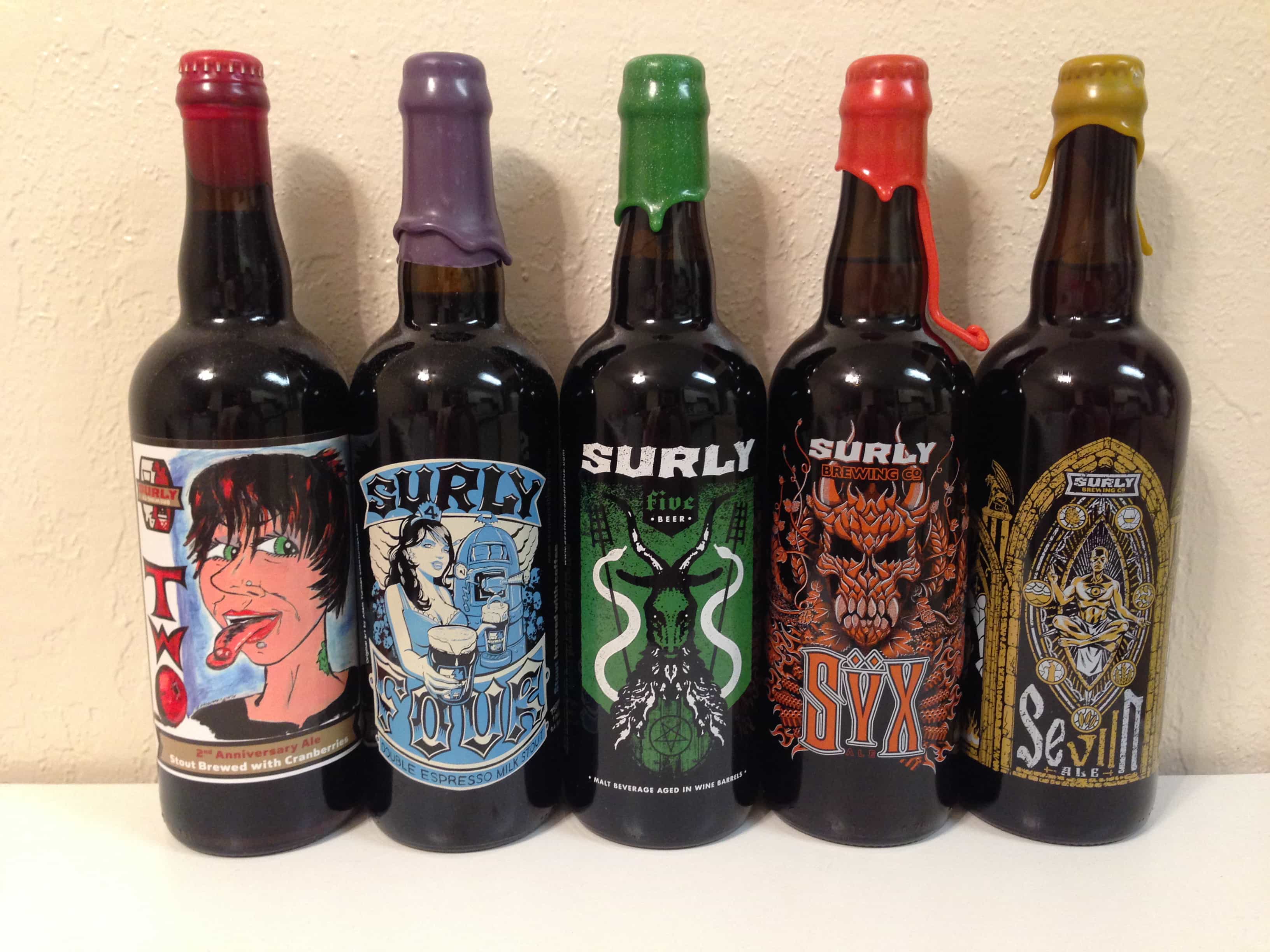 Surly Brewing Anniversary Beers