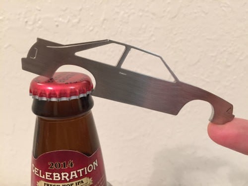 Racetrack Style Beer Bottle Opener