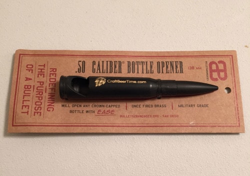 Bullets2Bandages .50 Caliber Bottle Opener