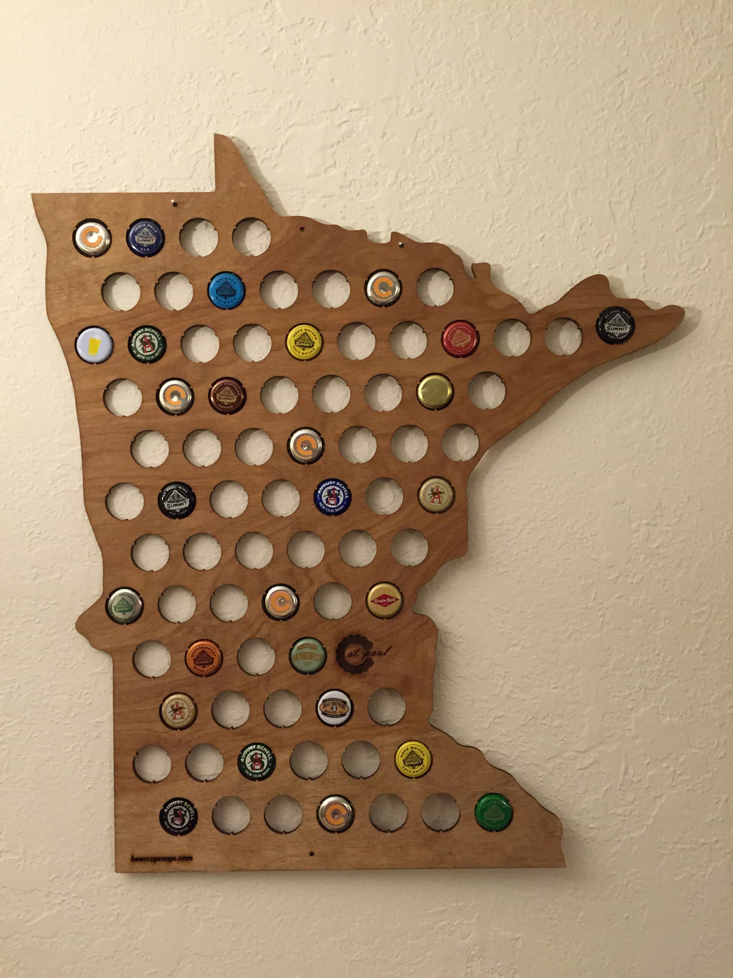 Beer Cap Maps