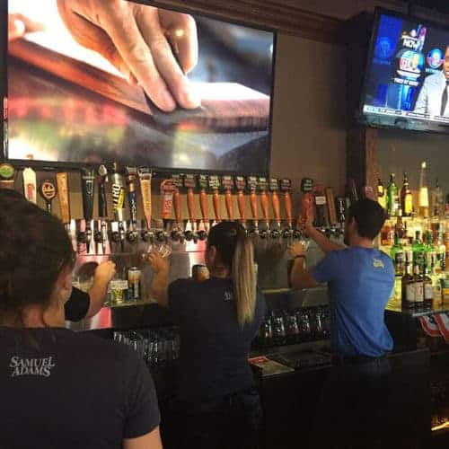 Sam Adams Taps At Old Chicago