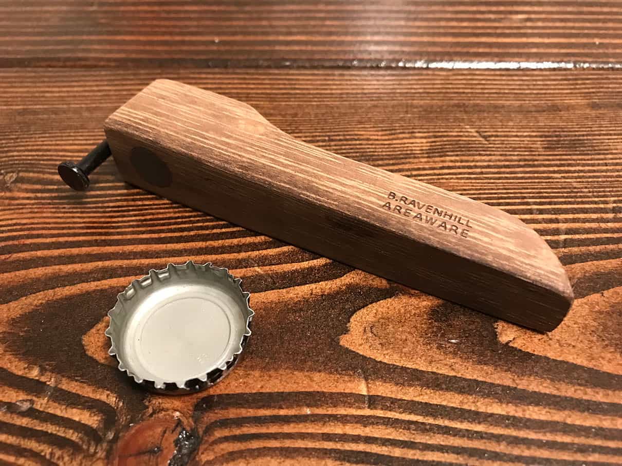 Areaware Bent-Nail Bottle Opener