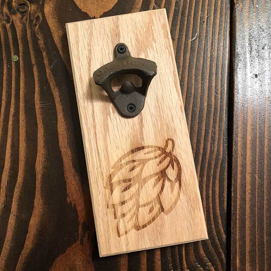 Gear Infusion Customized Wall Mounted Bottle Opener