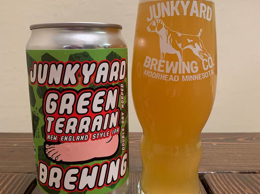 Junkyard Brewing Green Terrain New England Style IPA