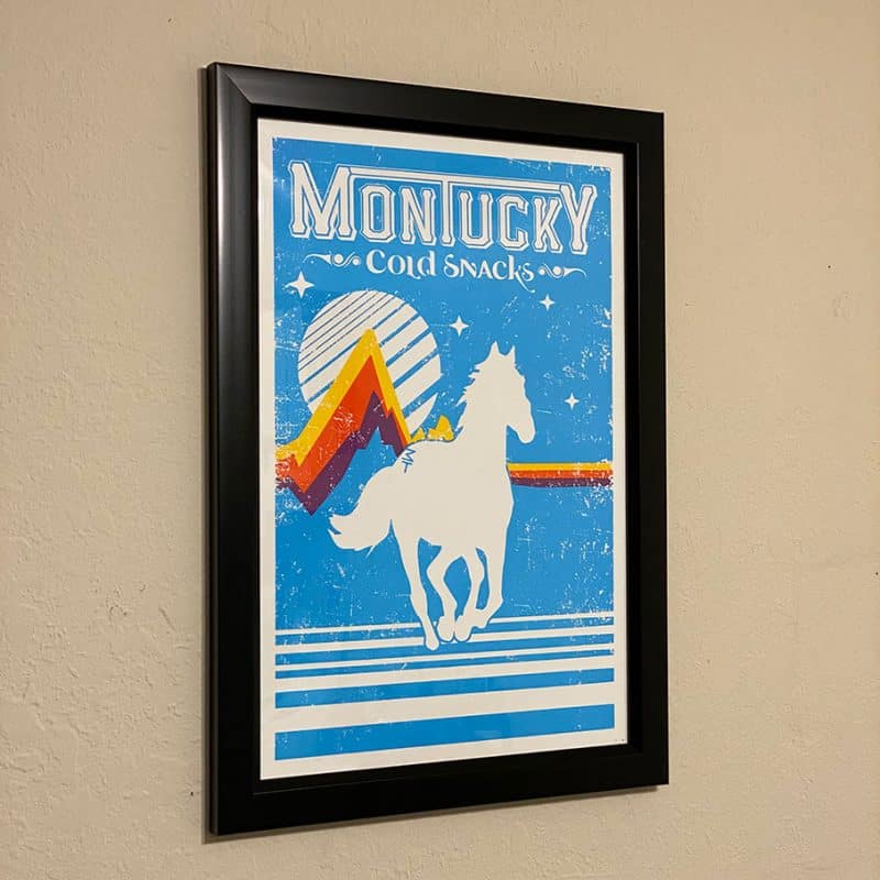 Montucky Cold Snacks Beer Poster