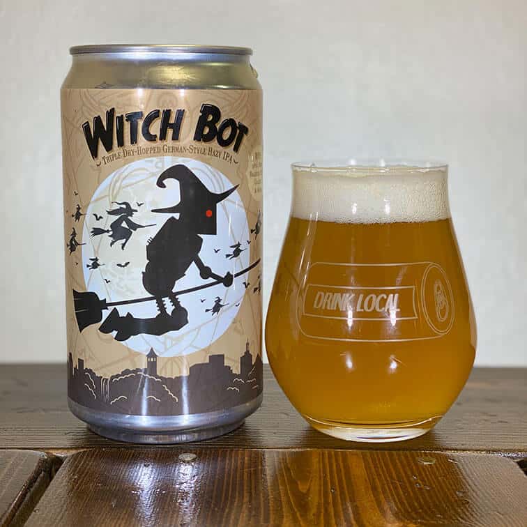 Witch Hunt & Tin Whiskers Brewing Witch Bot German-style IPA