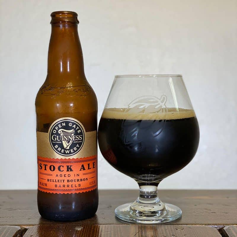 Guinness Stock Ale Aged In Bulleit Bourbon Barrels