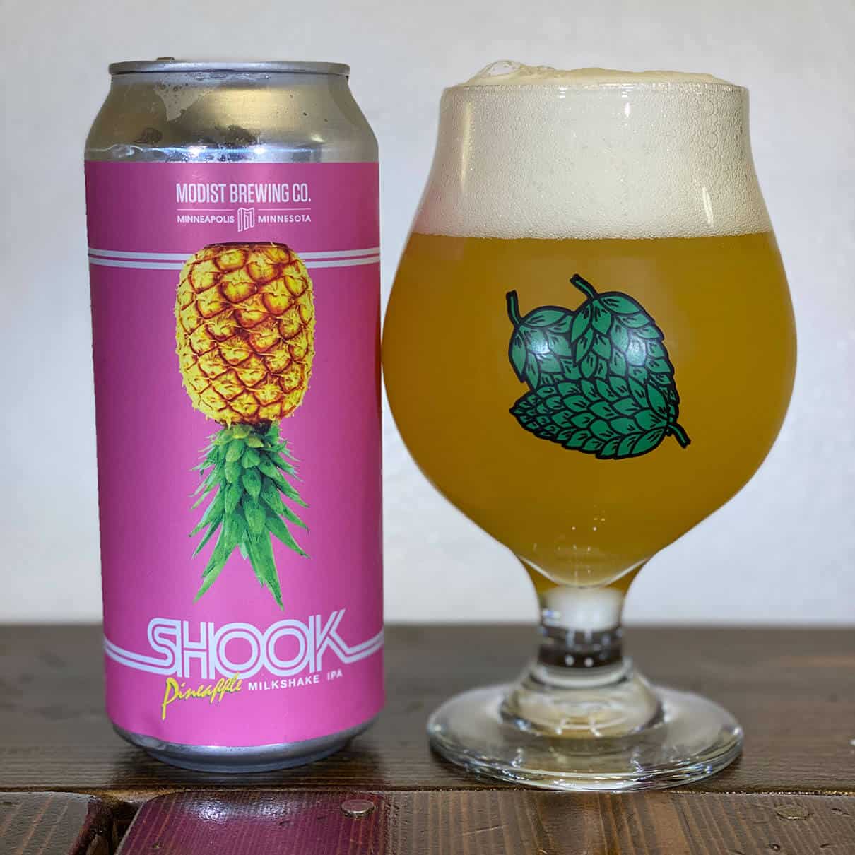 Modist Brewing Shook Pineapple Milkshake IPA Craft Beer Time