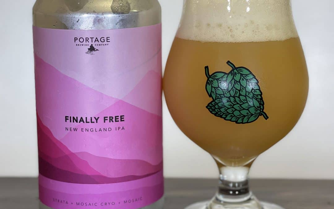 Portage Brewing Finally Free New England IPA