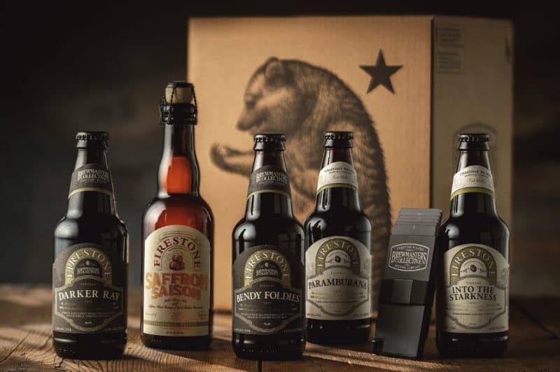 Several of the previous beers exclusive to the Firestone Walker Brewmaster's Collective.